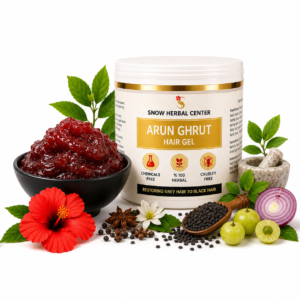 Arun Ghrut (Red Herbal) Hair Gel – For Hair Growth, Shine & Grey Hair Control