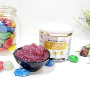 Arun Ghrut (Red Herbal) Hair Gel – For Hair Growth, Shine & Grey Hair Control